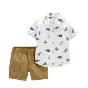 Carters Kids 2-piece Set Dino 5T